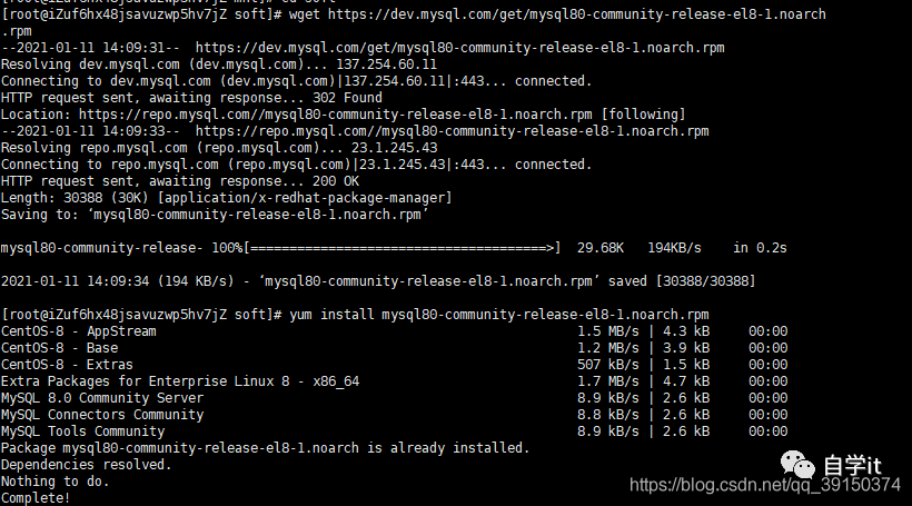图片[2]COOY全球资源网-软件资源-干货分享-知识求知centos8.5 安装mysql8.0.22COOY全球资源网-软件资源-干货分享-知识求知COOY全球资源网